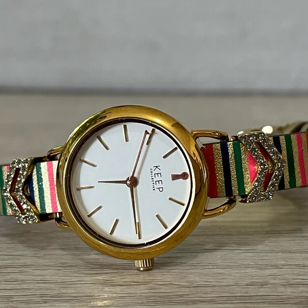 Stella & Dot KEEP COLLECTIVE Watch Gold